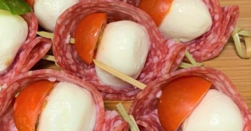 Salami Skewers