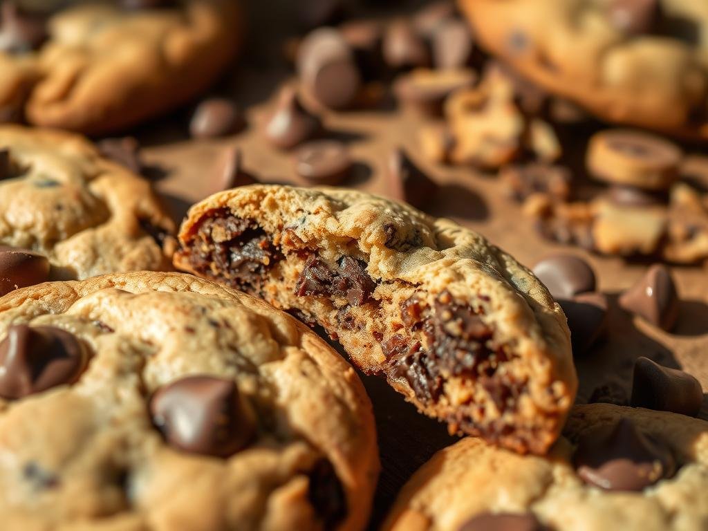chocolate chip cookie textures