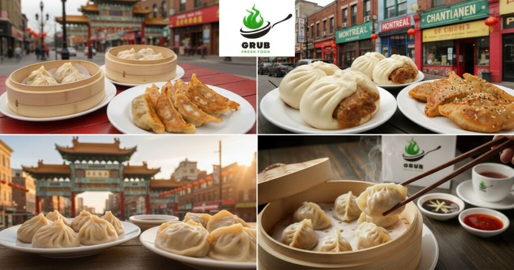 International Chinatown dumplings from London, Montreal, Chicago, and New York.
