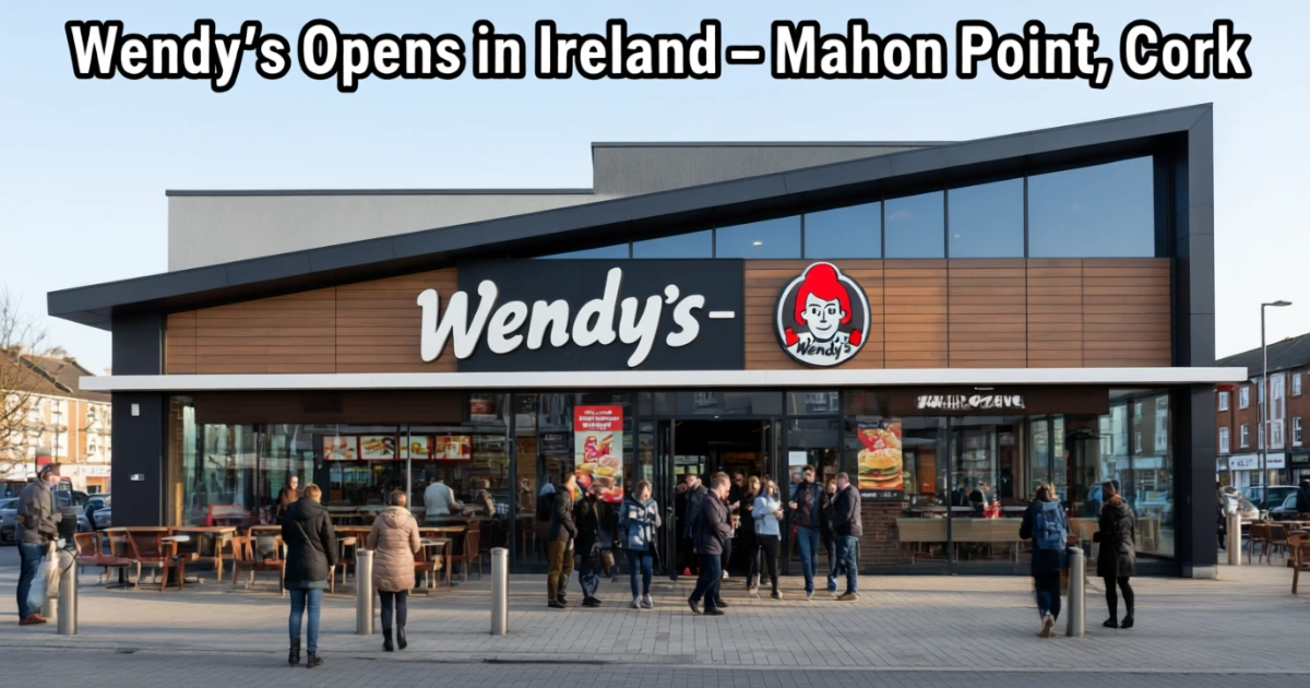 Wendy’s first restaurant in Ireland opens at Mahon Point, Cork