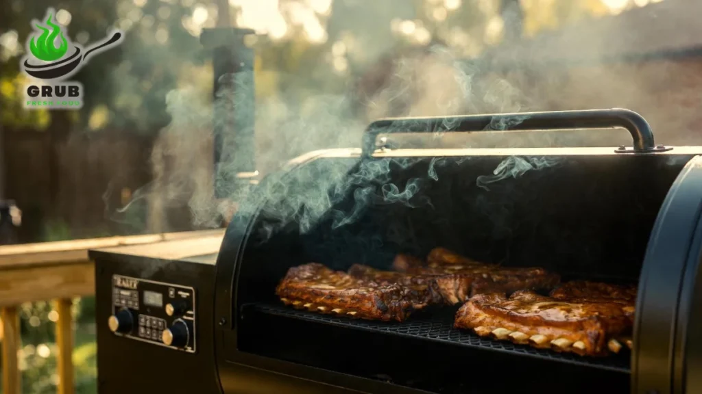 How to Smoke Baby Back Ribs Traeger
cooking inside with smoke rising
